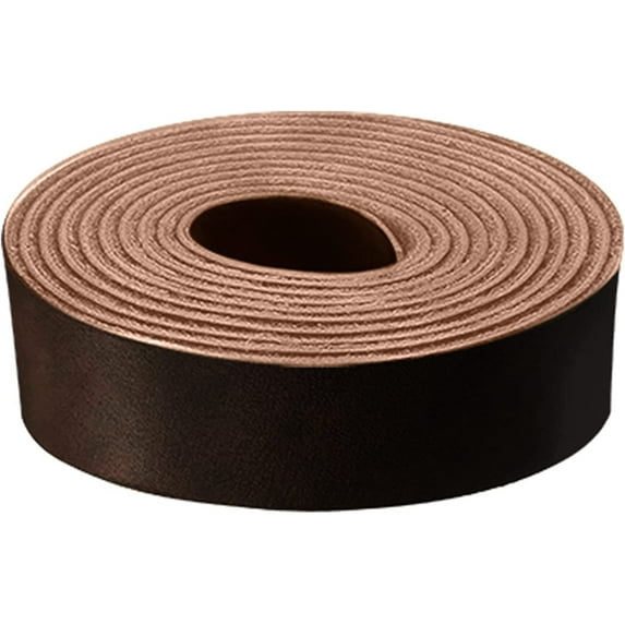 ELW 9-10 oz. 3.6-4mm Dark BrownStraps, Belts, Strips 8"X84" 20.3cm Belt Grade Latigo Leather for Cowhide Heavy DIY Craft - Pet Collars, Blanks, Accessory, Jewelry, Key Chains