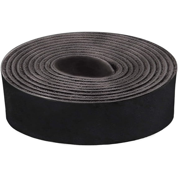 ELW Black Latigo Leather 5-6 oz. 2-2.4mm Straps, Belts, Strips 2" 5cm Wide X 72" 1.8m Length Full Grain Leather Cowhide DIY Arts & Craft Projects, Clothing, Jewelry, Wrapping