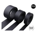 thumbnail image 1 of ELW Black Latigo Leather 9-10oz 3.6-4mm Straps, Belts, Strips 4" 10.2cm Wide X 72" 1.83m Long Full Grain Leather Cowhide Tooling Leather Heavy Weight, 1 of 7