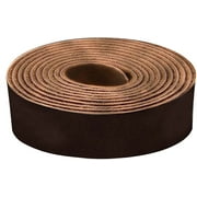 ELW Brown Latigo Leather 5-6 oz. 2-2.4mm Straps, Belts, Strips 1/2" 1.3cm Wide X 50" 1.27m Length Full Grain Leather Cowhide DIY Arts & Craft Projects, Clothing, Jewelry, Wrapping