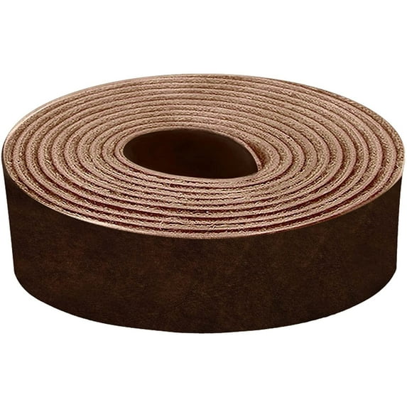 ELW Brown Latigo Leather 5-6 oz. 2-2.4mm Straps, Belts, Strips 2-1/4" 5.7cm Wide X 72" 1.8m Length Full Grain Leather Cowhide DIY Arts & Craft Projects, Clothing, Jewelry, Wrapping