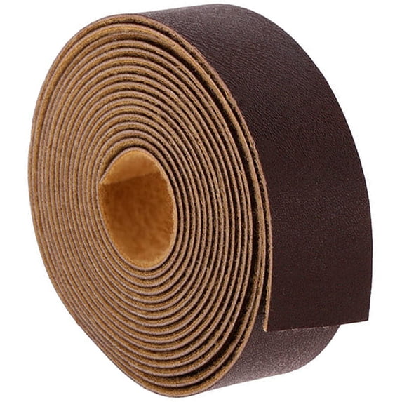 ELW Brown Latigo Leather 9-10oz 3.6-4mm Straps, Belts, Strips 1-1/2" 3.8cm84" 2.14m Long Long Full Grain Leather Cowhide Tooling Leather Heavy Weight