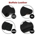 thumbnail image 1 of ELW Buffalo Leather Hide 5-6 oz 2-2.4mm Pre-Cut Thin Craft Leather Sheet Size:10"x60"  Tobacco Color  Full Grain Real Leather Sheets for Leather Crafting Supplies Genuine Leather Hide, 1 of 4