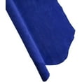 thumbnail image 1 of ELW Chap Splits Suede 4-5 oz 1.6-2mm Royal Blue Pre-Cut Piece 1-3 SQ FT 2 PCS Bundle - Split Leather AB Grade Cowhide - Perfect for Auto Garments Chaps Bags Vest Aprons Saddles Moccasins, 1 of 7