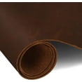 thumbnail image 1 of ELW Grass Fed Leather 8-10 oz. 3-4mm Heavy Duty Pre-Cut 10-12 SQ FT Bourbon Brown Full Grain Cowhide for Tooling, Carving, Holsters, Belts, Bags, Boots, Shoes, Repair, Knife Sheaths, Furniture, 1 of 7