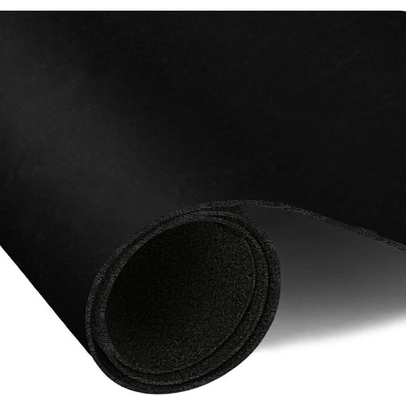 ELW Grass Fed Leather 8-10 oz. 3-4mm Heavy Duty Pre-Cut 8-10 SQ FT Black Full Grain Cowhide for Tooling, Carving, Holsters, Belts, Bags, Boots, Shoes, Cases, Repair, Knife Sheaths, Furniture