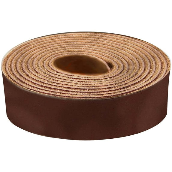 ELW Tobacco Latigo Leather 5-6 oz. 2-2.4mm Straps, Belts, Strips 1-1/4" 3.2cm Wide X 72" 1.8m Length Full Grain Leather Cowhide DIY Arts & Craft Projects, Clothing, Jewelry, Wrapping