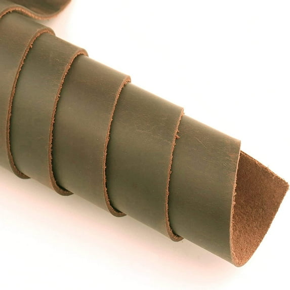ELW Tooling Leather 5/6 OZ 2-2.4mm Thickness Rust 10"x10" 2PCS Finished Full Grain Leather Cowhide Handmade Perfect for Crafting, Sewing, Molding, Workshop