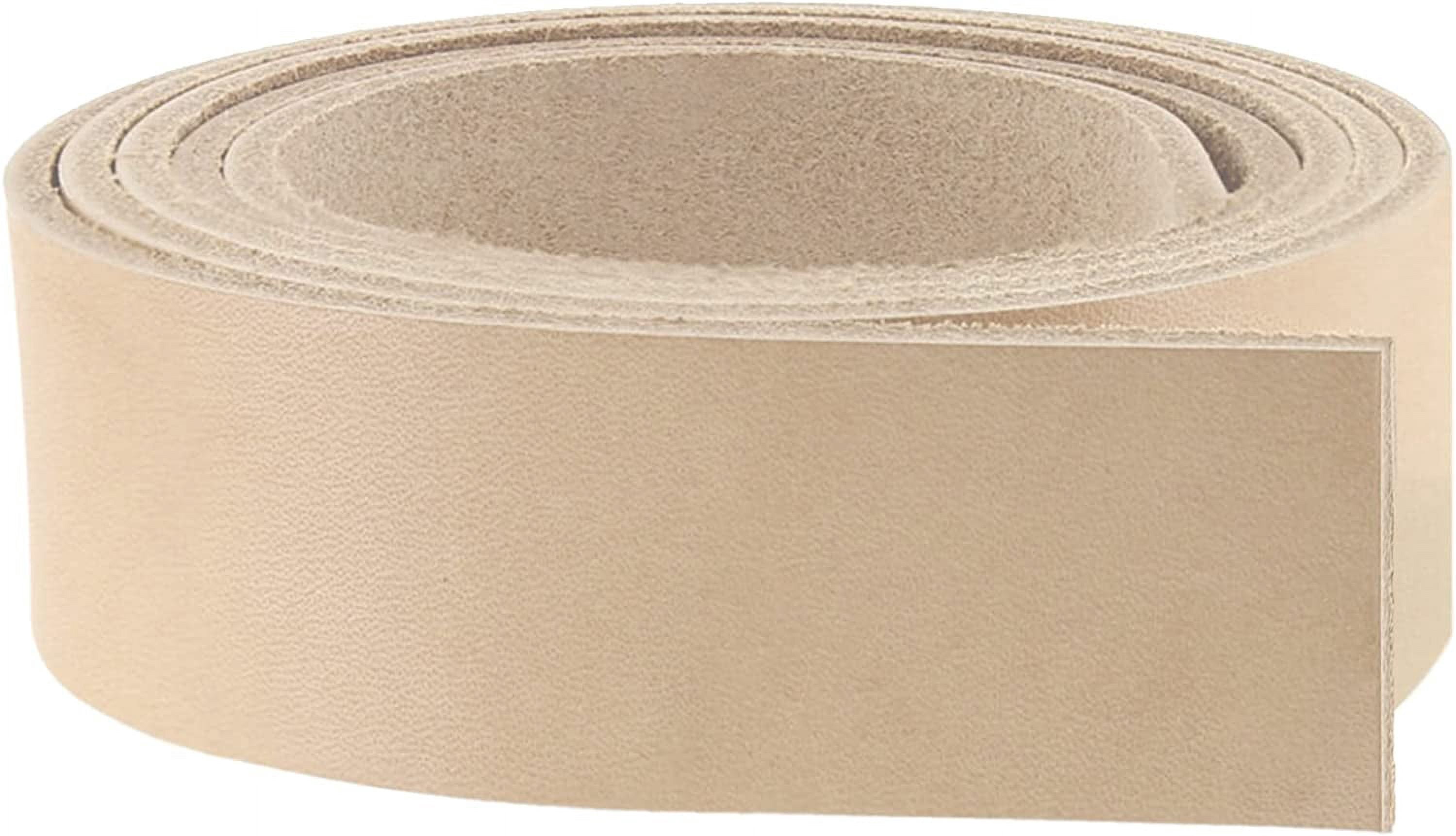 ELW Leather Blank Belt Strips - 5-6oz (2-2.4mm) Thickness, 52" To 84" Lengths Available