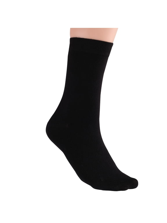 Women Thin Bamboo Above Ankle Seamless Toe Dress, Trouser, Crew Socks for Business or Casual – Ultra Soft, Lightweight, Comfortable, Breathable Socks