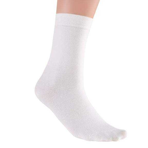 ELYFER Women Thin Bamboo Above Ankle Seamless Toe Dress, Trouser, Crew Socks for Business or Casual – Ultra Soft, Lightweight, Comfortable, Breathable Socks