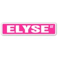 thumbnail image 1 of ELYSE Street Sign Childrens Name Room Sign | Indoor/Outdoor |  24" Wide, 1 of 5