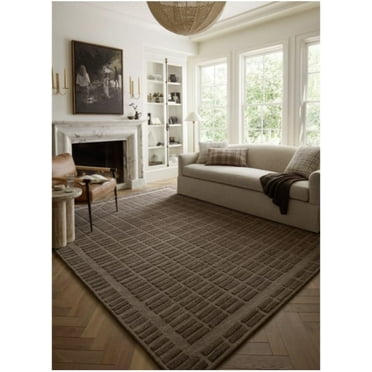 ELYSSIA DECOR HOME Premium Hand Tufted Birds Design Rectangular Area Rug - 4X6 ft Yellow - Luxury Wool Crafted Modern Bedroom Rug,Dining Room, Hallway Entryway Carpet, Woolen Floor Accent