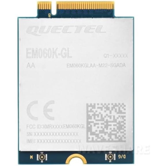 EM060K-GL LTE-A Cat 6 M.2 IoT Module with Global GNSS for Development Boards and Industrial Electronics SKU-24386