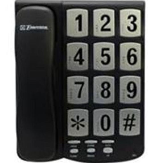 EM300BK - TELEPHONE WITH BIG BUTTONS BLK