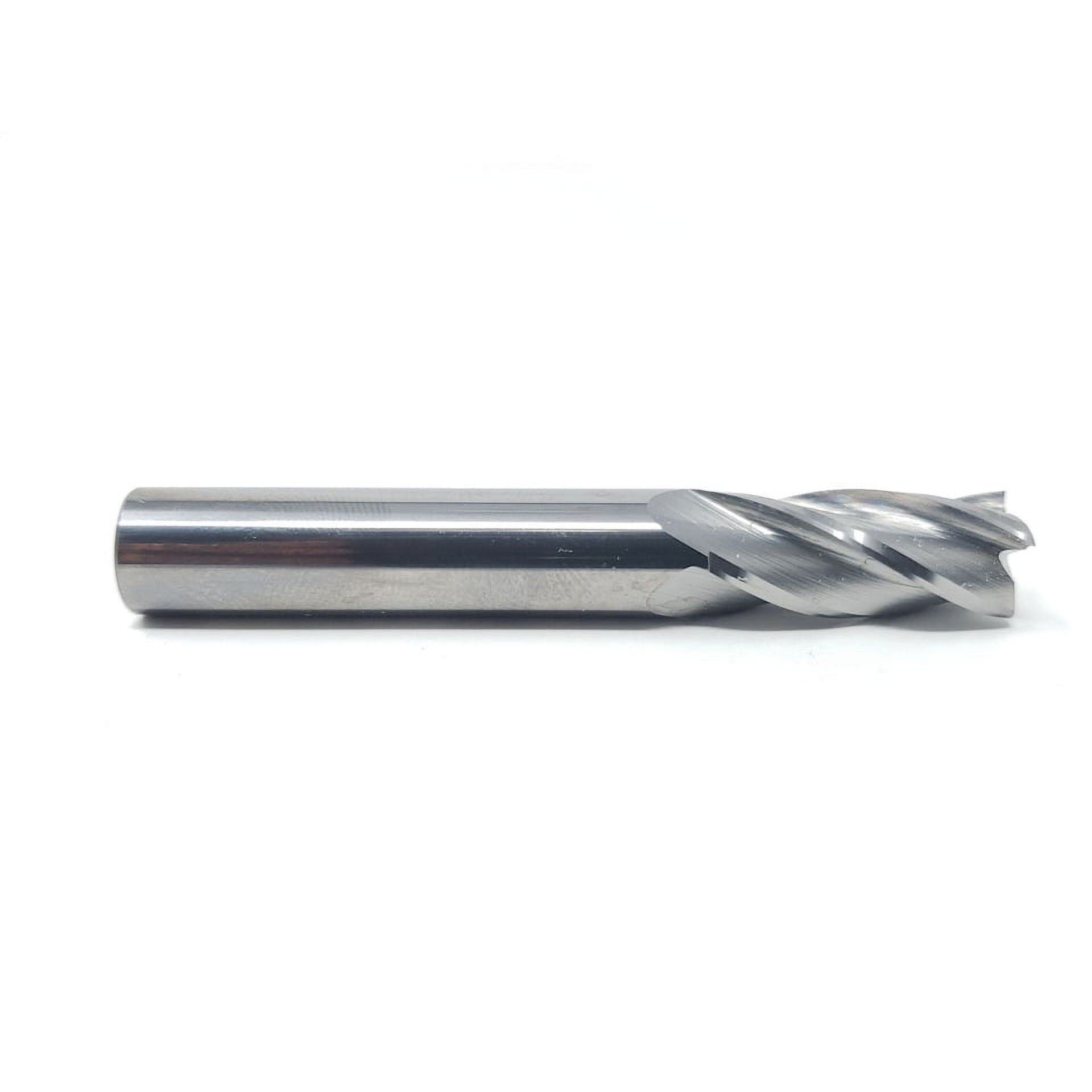 HELONGCO Solid Carbide End Mill, Model EM40375, 3/8" x 7/8" OAL 2 1/2", 1 Piece
