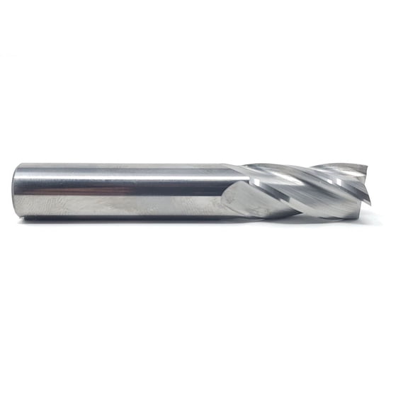 HELONGCO Solid Carbide End Mill EM40500 1/2 x 1 Inch OAL 3 Inch
