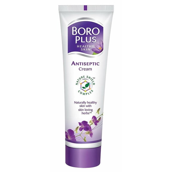 EMAMI BORO PLUS AYURVEDIC ANTISEPTIC CREAM forFACE,SKIN,RASH,CUTS,FOOT CARE 19ml 5 tube