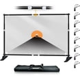 thumbnail image 1 of EMART Banner Stand, 10x8 ft Heavy Duty Adjustable Step and Repeat Backdrop Stand Kit for Photography, Trade Show, Photo Booth, 1 of 7