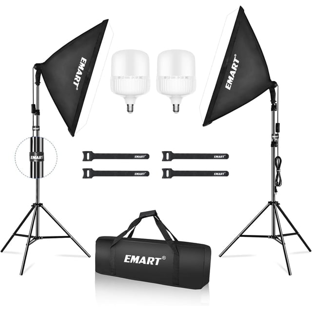 EMART Photography Softbox Lighting Kit, 20