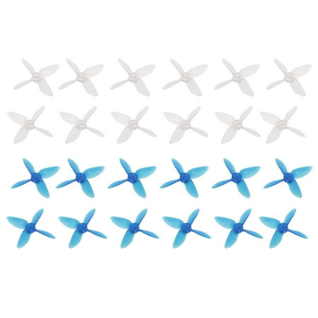 12 Pairs EMAX AVAN  2 Inch 4-blade Transparent Propellers CW CCW for 1106 1104 Motor RC Racing Drone