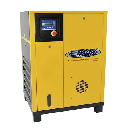 EMAX ERS0200003 20 HP Rotary Screw Air Compressor