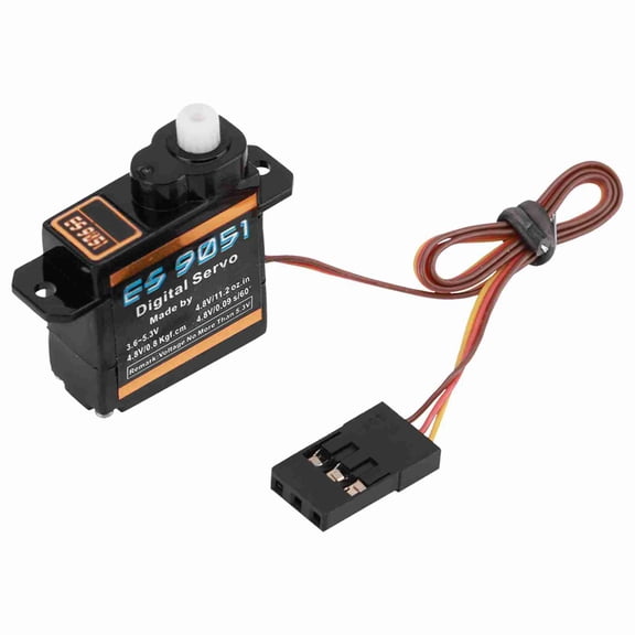 EMAX ES9051 4.1g Digital Micro Servo Plastic Gear 0.8kg Torque for 3D F3P RC Airplane