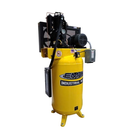EMAX ESP05V080I3 208/230/460V 5HP 3PH Industrial Plus Silent Air Compressor
