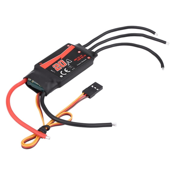EMAX Simon Series BLHeli 20A ESC Speed Controller for 130-210mm Racing Drone RC Quadcopter, High Performance Aerial Drone Replacement Parts with Multiple Protections