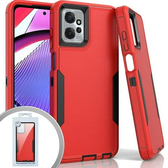 EMAX Slim Cell Phone case for Samsung Moto G Power 5G (2023), Red