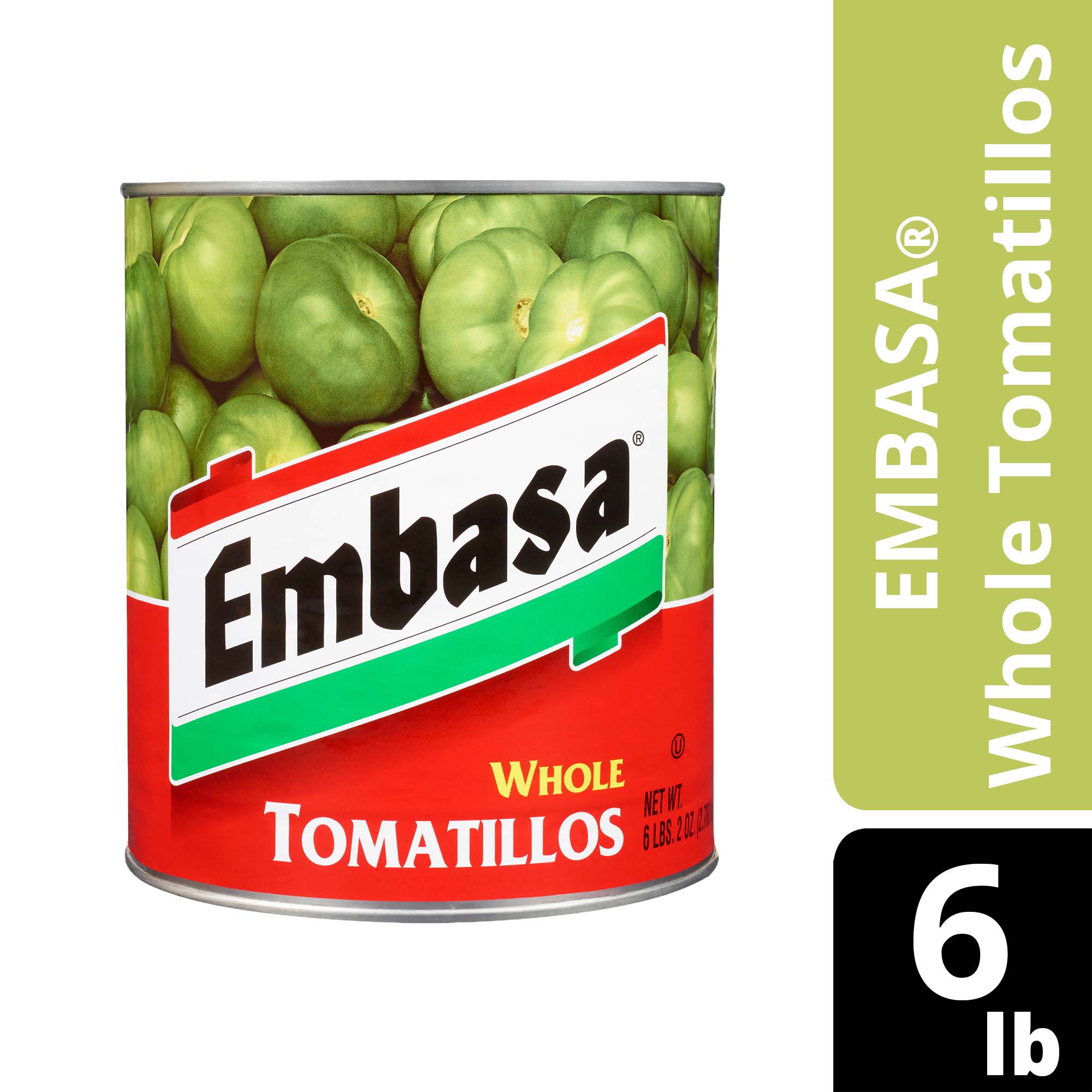 EMBASA Whole Tomatillos, 98 Oz Can