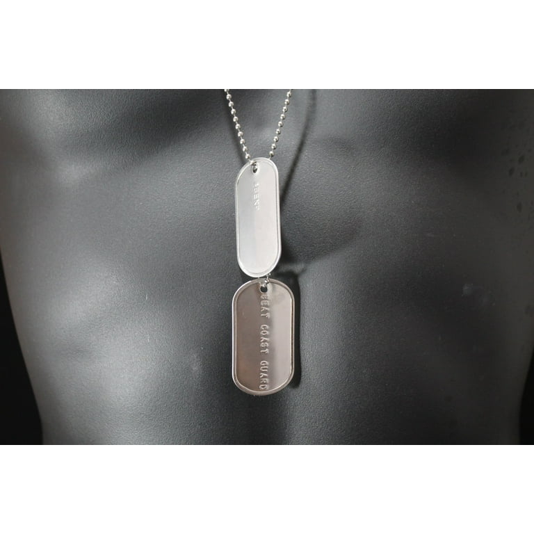 Purchase Sterling Silver Dog Tag Embossed