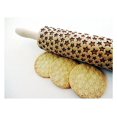 EMBOSSING ROLLING PIN STAR LASER ENGRAVED DOUGH for EMBOSSED COOKIES