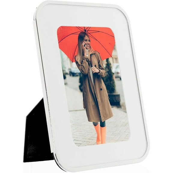 EMBRACE matted silverplate 4x6 frame - 4x6