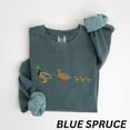 thumbnail image 1 of EMBROIDERED Mallard Duck Family Sweatshirt, Cute Mom Dad Baby Chicks Sweat Shirt, Bird Lover Family Sweater, izable Crewneck, 1 of 4