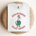 thumbnail image 1 of EMBROIDERED Registered Nurse Goose Shirt, Goose Christmas Nurse Embroidery Shirt, Embroidered Holiday Nurse Crewneck, Xmas Nurse Sweatshirt, 1 of 5