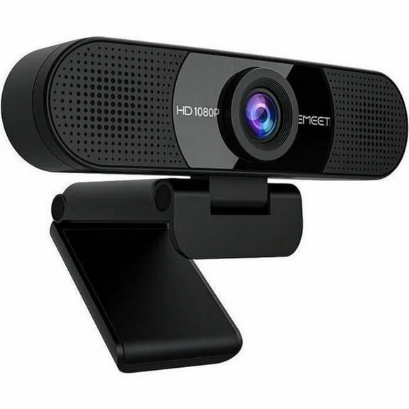 EMEET C960 - 1080P Webcam with 2 Noise Reduction Mics, 90 Field of View, Plug and Play and compatible with all OS, and popular Apps Zoom/Skype/Facetime/YouTube, Mac/Windows
