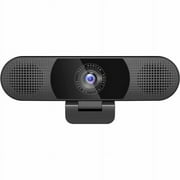 EMEET C980 Pro 4K, Plug & Play 3-in-1 Webcam with 4K lens, Four Noise Reduction Mics, Two 1W Speakers, and Magnetic Privacy Cover. 60 -98  adjustable Field of View with Auto Low Light