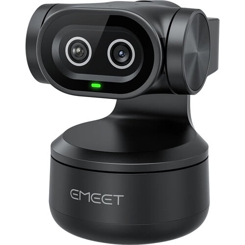 EMEET PIXY 4K AI Dual-Lens PTZ Webcam with Gesture