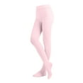thumbnail image 1 of EMEM Apparel Girls' Kids Childerns Solid Colored Opaque Dance Ballet Costume Microfiber Footed Tights Stockings Fashion Light Pink 10-14, 1 of 5