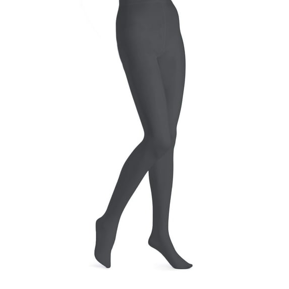 EMEM Apparel Women's Ladies Plus Size Queen Opaque Footed Tights Fashion Hosiery Stockings Black 1X