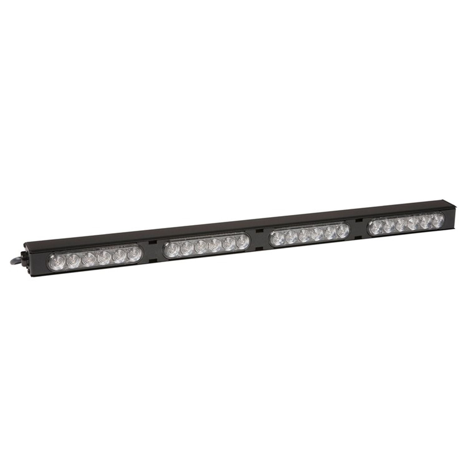 EMERGENCY LIGHTING AMBER LED 4 MODULE S.A.E. CLASS I WARNING STICK 12 ...