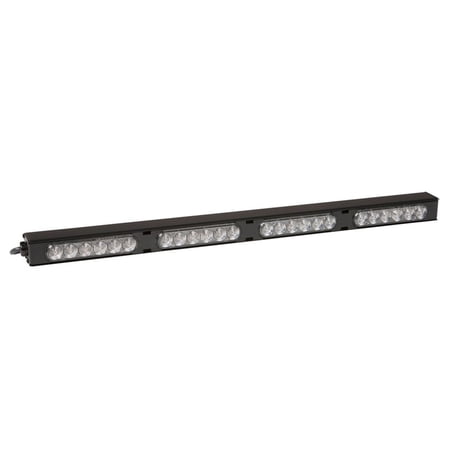 EMERGENCY LIGHTING AMBER LED 4 MODULE S.A.E. CLASS I WARNING STICK 12 VOLT