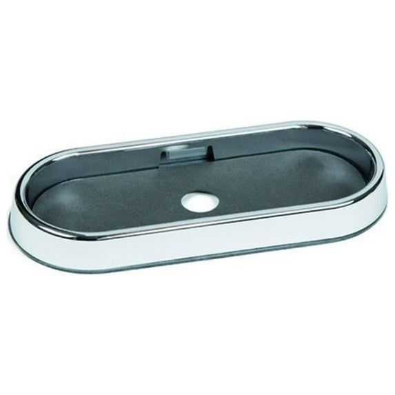 EMERGENCY LIGHTING CHROME 7819X SERIES OVAL BEZEL