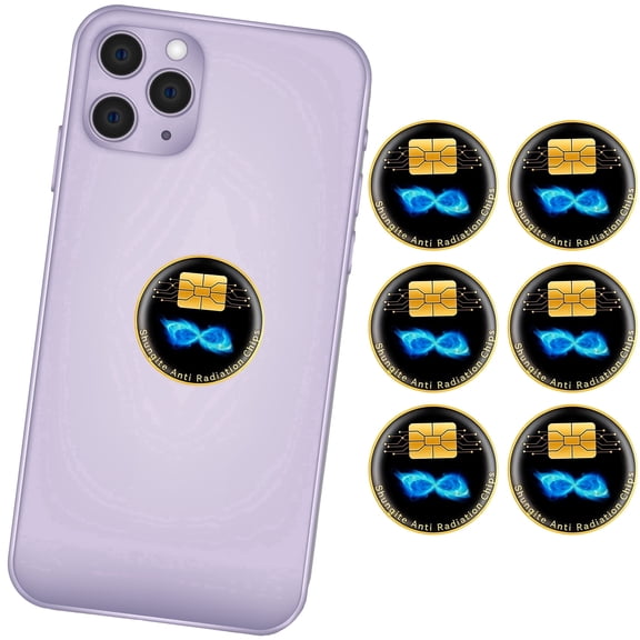 EMF Style Sticker for Cell Phones and Electronics, Ultra-Thin Adhesive Decorative Patch for Phones