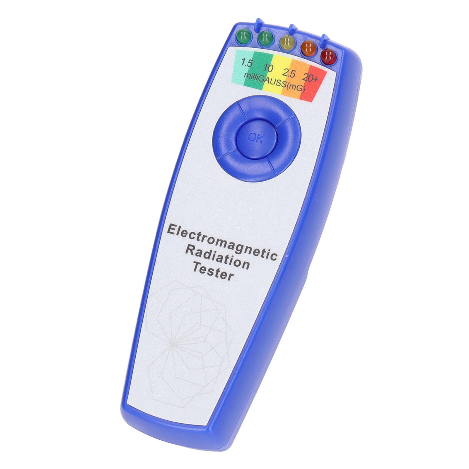 EMF Detector 5 Level Quick Response Magnetic Radiation Monitor ABS EMF ...