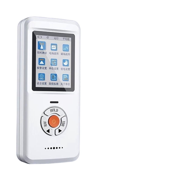 EMF Meter Digital Color Screen Household Electromagnetic Field EMF Detector Handheld Electromagnetic Field Radiation Tester ,Precise Measurement