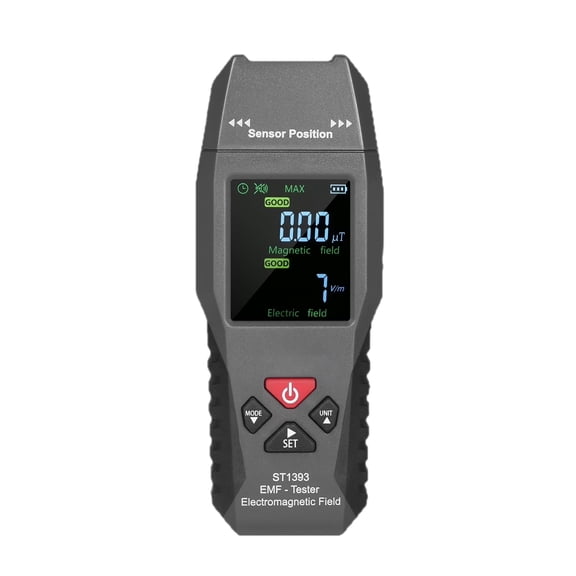 EMF Meter Electromagnetic Field Detector Handheld Digital LCD Radiation Tester