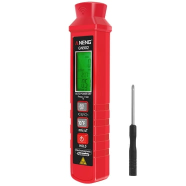EMF Meter Electromagnetic Radiation Field Detectors Portable EMF Readers Battery Powered EMF Meters with LEDs Handheld EMF Testers for Measurements