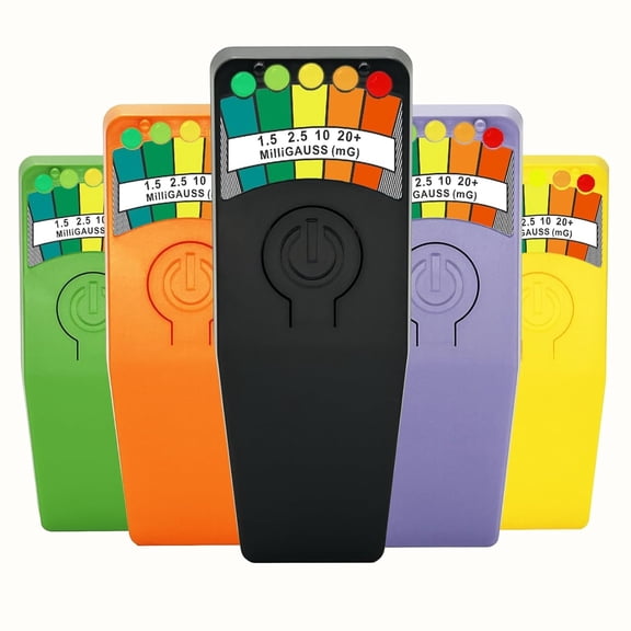 EMF Meter Ghost Hunting Magnetic Field Detector Spirit Box Paranormal Equipment Tester Black